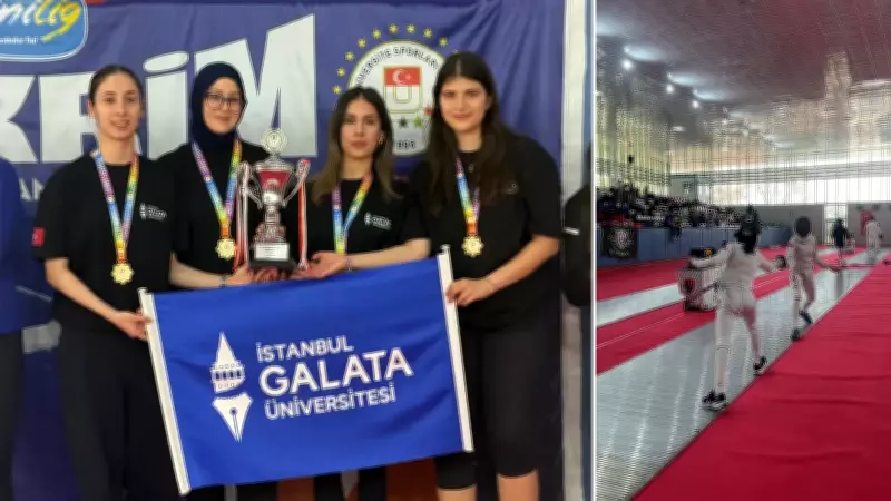 İstanbul Galata Üniversitesi Eskrimde Üst Üste İkinci Kez Türkiye Şampiyonu