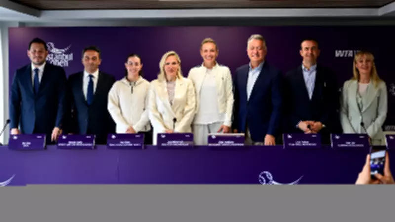 İstanbul Open Tenis Turnuvası Basın Toplantısı Gerçekleştirildi
