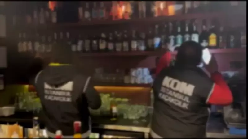 İstanbul'da gece kulüplerine büyük operasyon: 91 şişe sahte alkol ele geçirildi