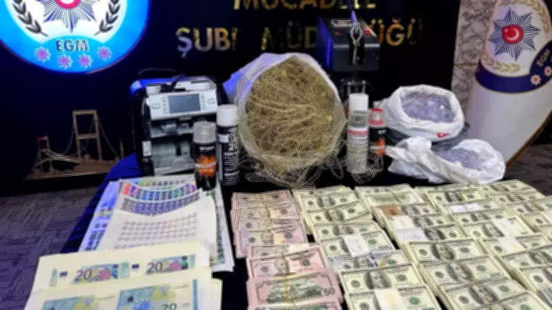 İstanbul'da sahte para operasyonu: 660 bin dolar, 71 bin euro ele geçirildi