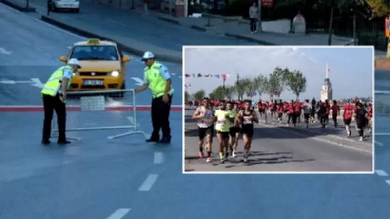 İstanbul'u Koşuyorum Asya Etabı: Üsküdar'da Yollar Kapanıyor