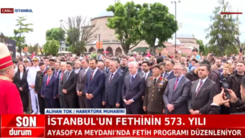 İstanbul'un Fethinin 573. Yıl Dönümü Coşkuyla Kutlanıyor