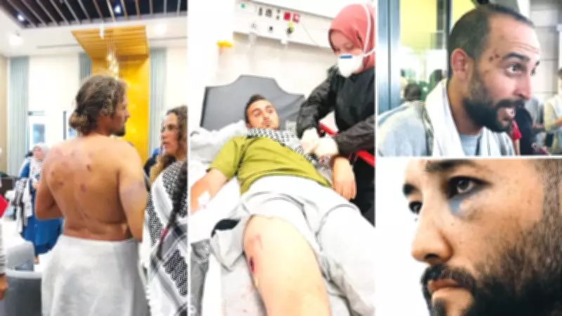 Sumud Filosu Aktivistlerine İsrail'de Sistematik İşkence