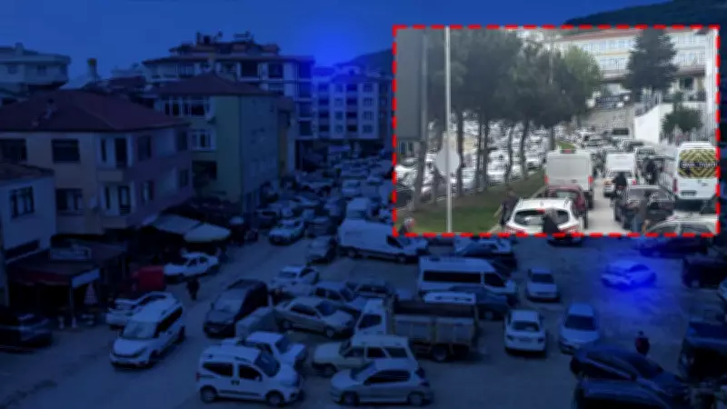 Tatilciler Cide'ye akın etti: Nüfus 10 kat arttı, kilometrelerce araç kuyruğu