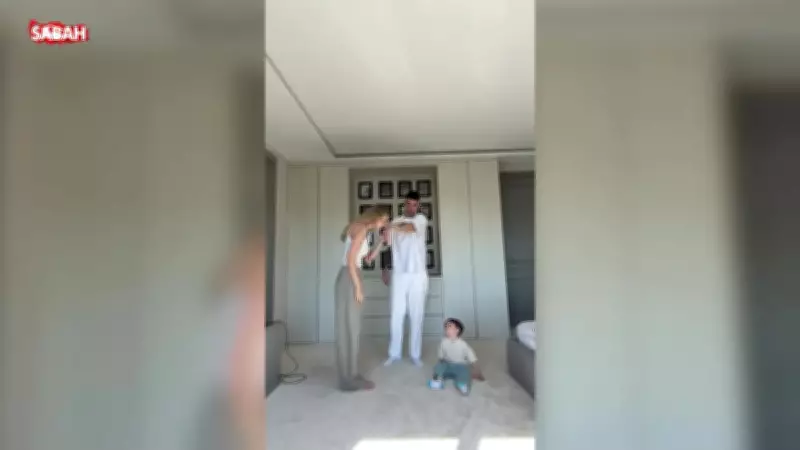 Tatlıses Ailesinde Bayram Neşesi! Yasemin Şefkatli, İdo Tatlıses'ten Harçlığını Böyle Kaptı