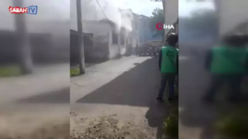 Tekirdağ'da eşiyle tartışan adam öfkesini evini yakarak çıkardı