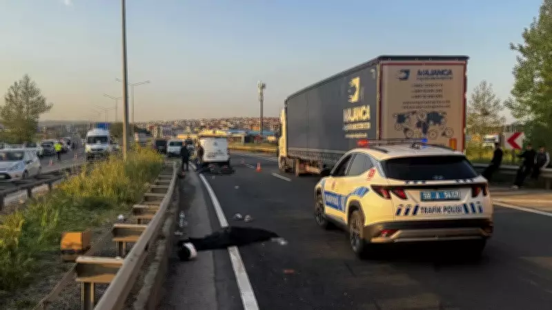 Tekirdağ'da motosiklet kazası: 1 ölü, 1 yaralı