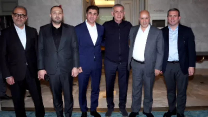 TFF Başkanı Hacıosmanoğlu, İran Futbol Federasyonu Başkanı Taj ile Görüştü