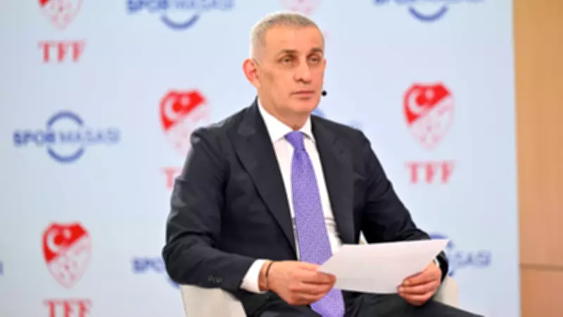 TFF Başkanı Hacıosmanoğlu'ndan yabancı kuralı, hakem ve bahis soruşturması açıklamaları