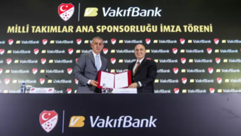 TFF ile VakıfBank arasında milli takımlar sponsorluk anlaşması imzalandı