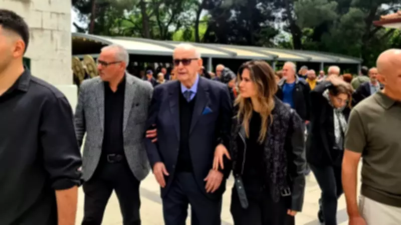 TFF Onursal Başkanı Şenes Erzik'in eşi Dilek Erzik son yolculuğuna uğurlandı