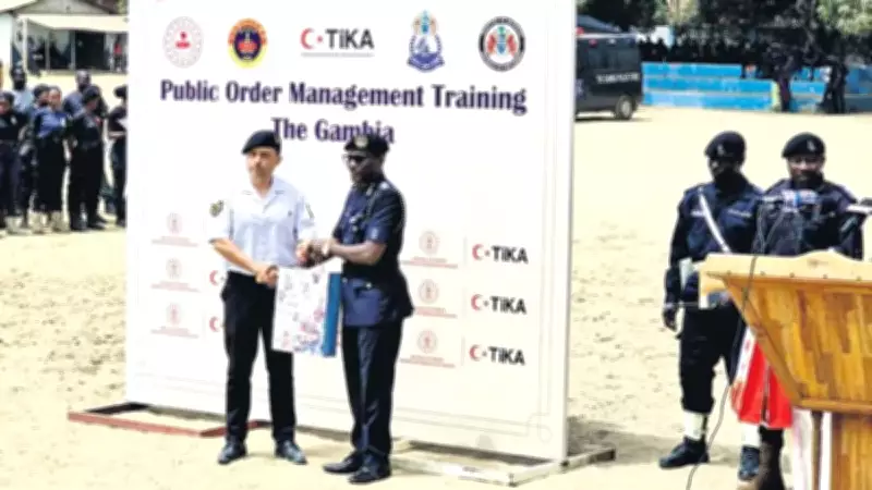TİKA'dan Gambiya polisine kapsamlı eğitim desteği