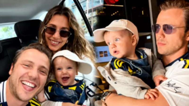 Tolga Sarıtaş'tan yeni aile kareleri: Seyahat ekibim
