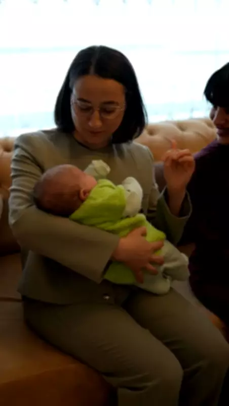 Trabzon Büyükşehir Belediyesi'nden Ailem Güvende Projesi ile Yeni Doğum Yapan Ailelere Destek
