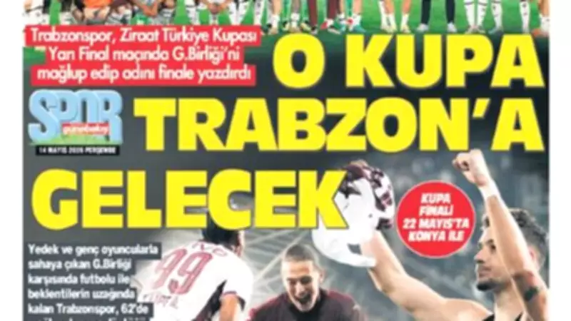 Trabzon'da Büyük Coşku: Trabzonspor Finalde