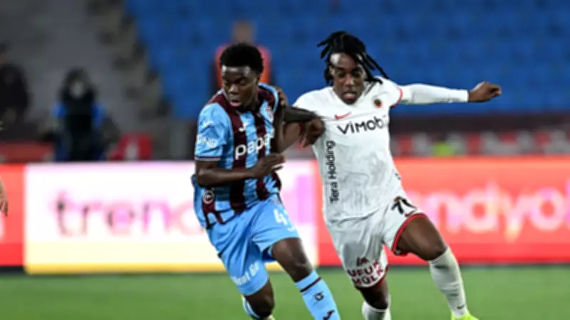 Trabzonspor evinde Gençlerbirliği'ne 2-0 mağlup oldu