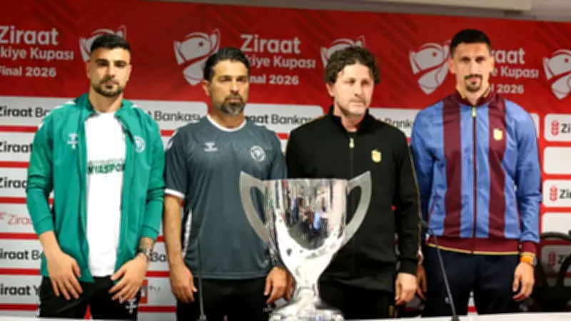 Trabzonspor - Konyaspor: Türkiye Kupası Finali Muhtemel 11'ler