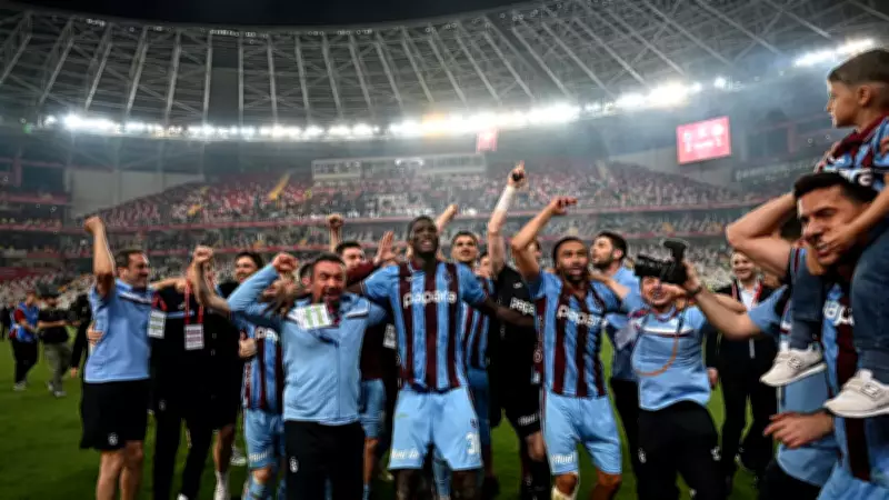 Trabzonspor Türkiye Kupası'nda 10. kez şampiyon oldu