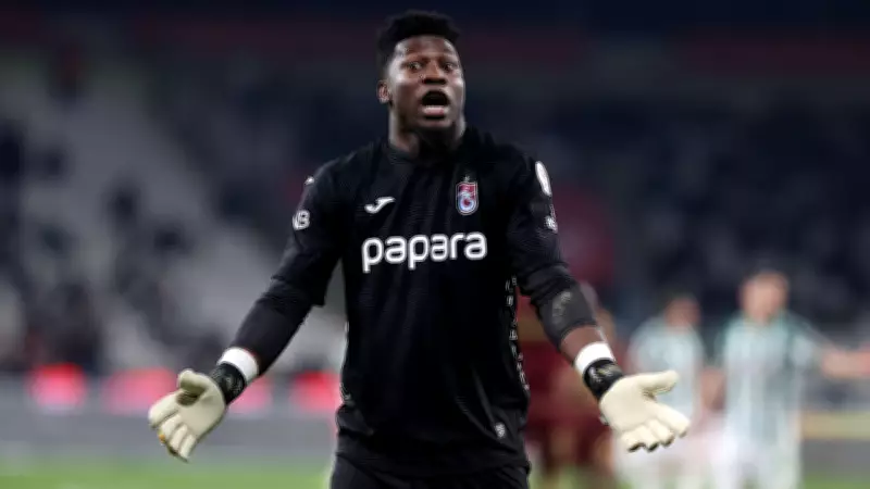 Trabzonspor'da Andre Onana şoku: Sakatlanarak oyundan çıktı