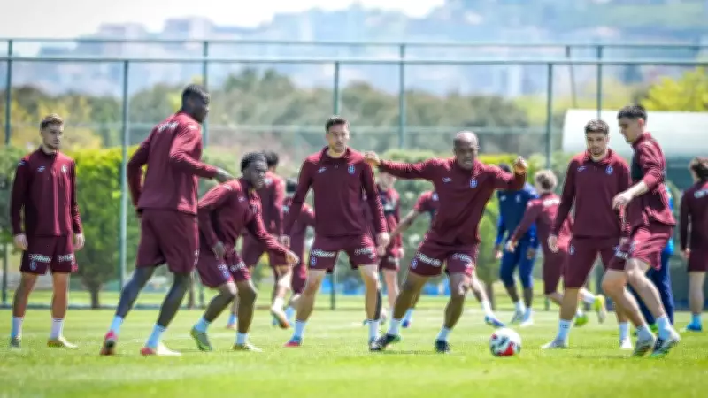 Trabzonspor'da Beşiktaş maçı öncesi sürpriz eksikler