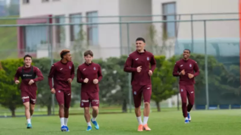 Trabzonspor'da kupa mesaisi başladı: Gençlerbirliği maçı hazırlıkları