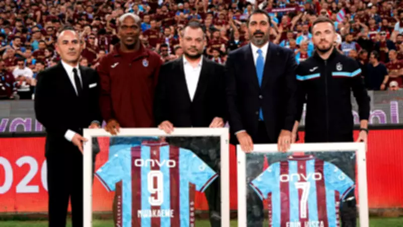 Trabzonspor'da Visca ve Nwakaeme ile Veda: Duygusal Final