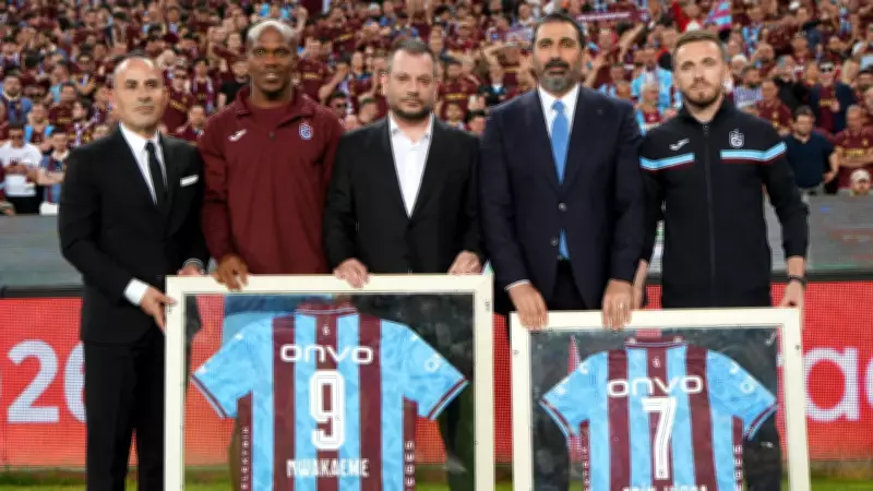 Trabzonspor'dan Visca ve Nwakaeme'ye duygusal veda