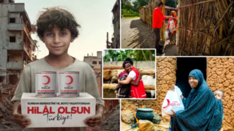 Türk Kızılay 2026 Kurban Bayramı'nda 30 Ülkede Milyonlara Ulaşacak