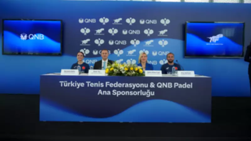 Türkiye Tenis Federasyonu ile QNB Türkiye arasında padel sponsorluk anlaşması