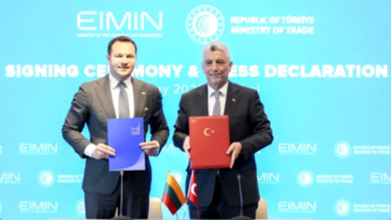 Türkiye ve Litvanya JETCO Protokolü İmzalandı, Ticaret Hacmi Hedefi 1,5 Milyar Dolar