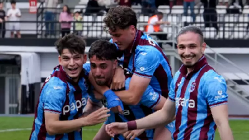 U19 PAF Ligi'nde üst üste 3. kez şampiyon Trabzonspor!