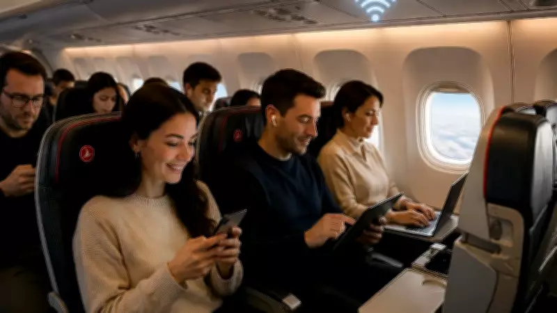 Uçak içi internet hizmeti AJet'te başlıyor, THY filosuna 2027'de sunulacak