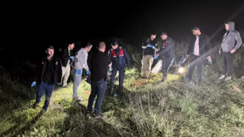 Uşak'ta tarlada boğazı kesik erkek cesedi bulundu
