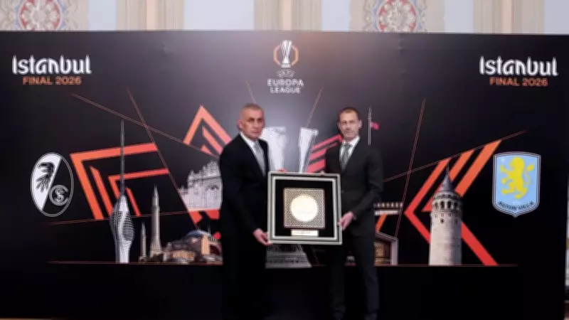 UEFA Avrupa Ligi finali öncesi Çırağan Sarayı'nda gala yemeği: '2032'ye hazırız'