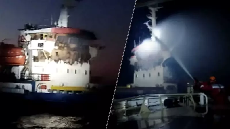 Ukrayna: Karadeniz'de Türk Gemisi İHA ile Vuruldu, 2 Yaralı