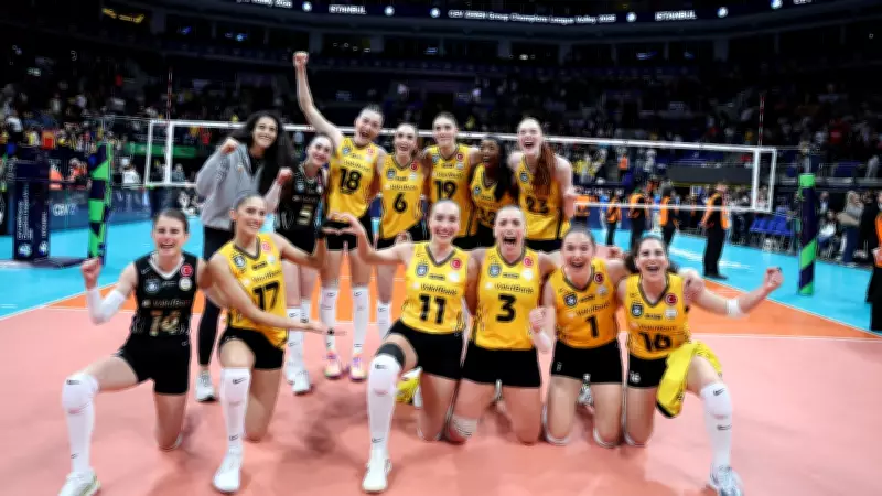 VakıfBank, CEV Şampiyonlar Ligi'nde 7. Kez Zirveye Ulaştı