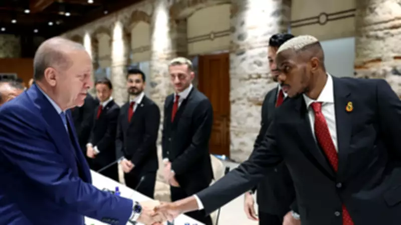 Victor Osimhen'den Başkan Erdoğan'a: Sizinle tanışmak için kupayı kazanmalıyız