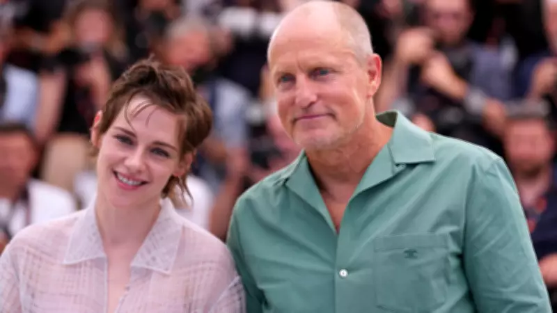 Woody Harrelson ve Kristen Stewart Cannes'da 'Full Phil' ile Parladı