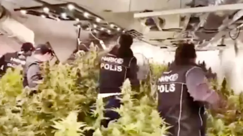 İş yerini imalathaneye çeviren zehir taciri tutuklandı