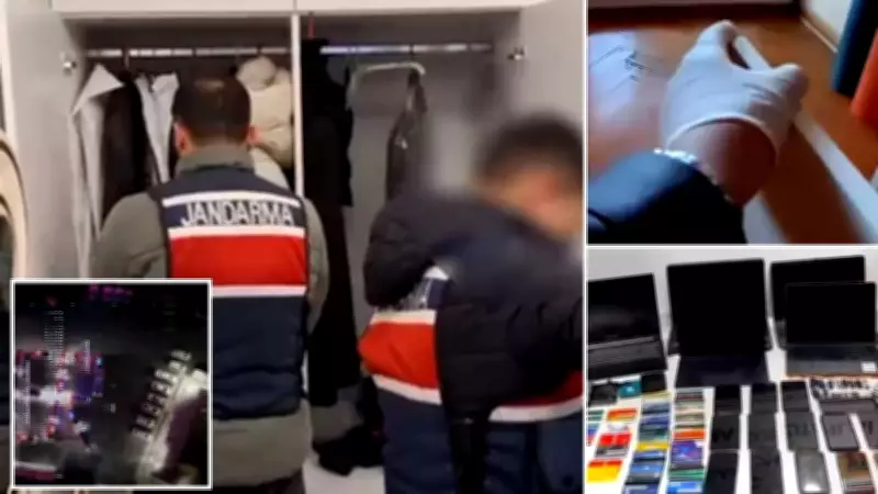 Yozgat merkezli 8 ilde dolandırıcılık operasyonu: 15 gözaltı