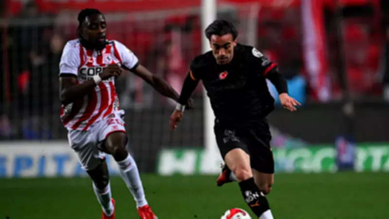 Yunus Akgün, Galatasaray ile Süper Lig'de 100. maçına çıktı
