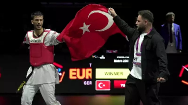Yusuf Yünaçtı Avrupa Para Tekvando Şampiyonası'nda altın madalya kazandı