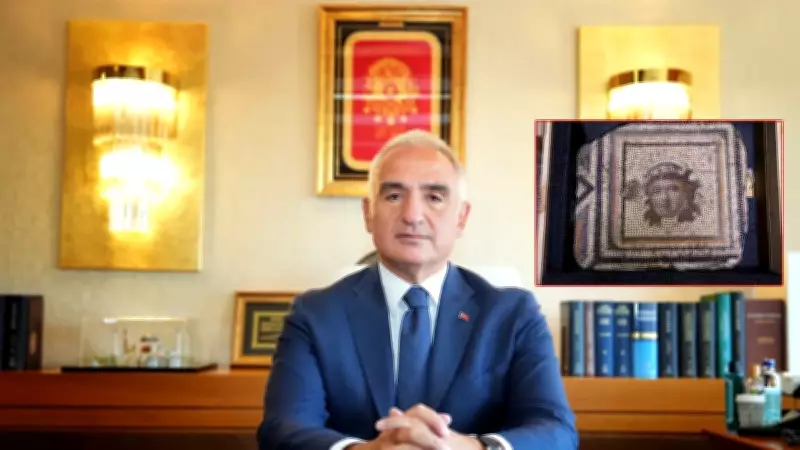 Zeugma'nın 'Çingene Kızı' mozaiğinin 13. kayıp parçası ABD'den getirildi