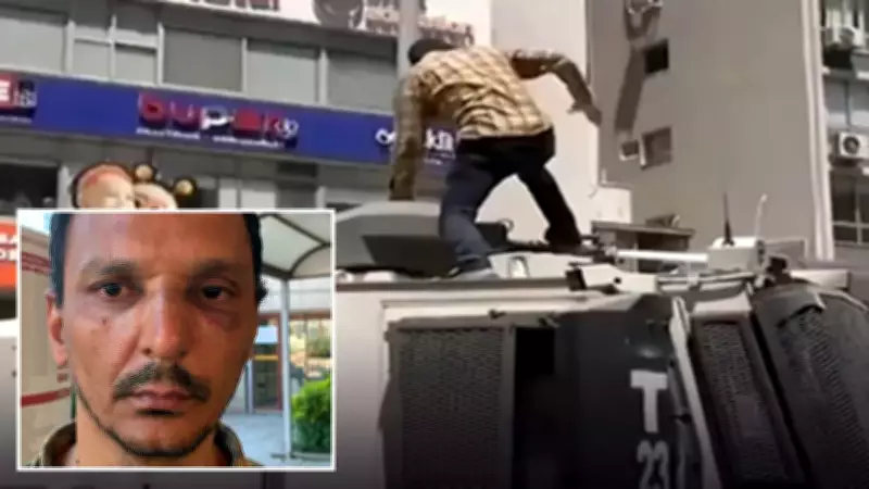 İzmir'de TOMA'ya zarar veren okul müdür yardımcısı görevden uzaklaştırıldı