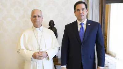 ABD Dışişleri Bakanı Rubio, Vatikan'da Papa Leo ile Görüştü