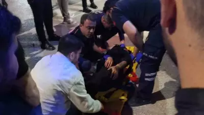Adıyaman'da motosiklet-otomobil çarpışması: 1 yaralı