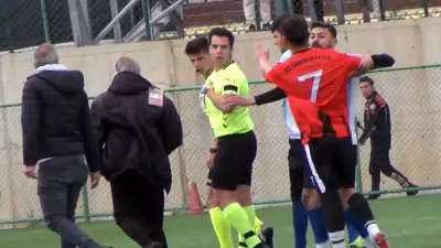 Amatör Ligde Hakeme Yumruk Atan Futbolcu Serbest Bırakıldı