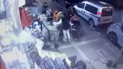 Avcılar'da aynı mağazaya ikinci hırsızlık: Aynı yöntem kamerada