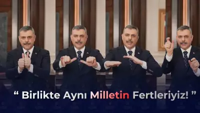 Bakan Çiftçi'den Engelliler Haftası'nda işaret diliyle anlamlı mesaj