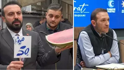 CHP'li Işık'ın karpuzlu pazar şovuna AK Parti'den sert yanıt